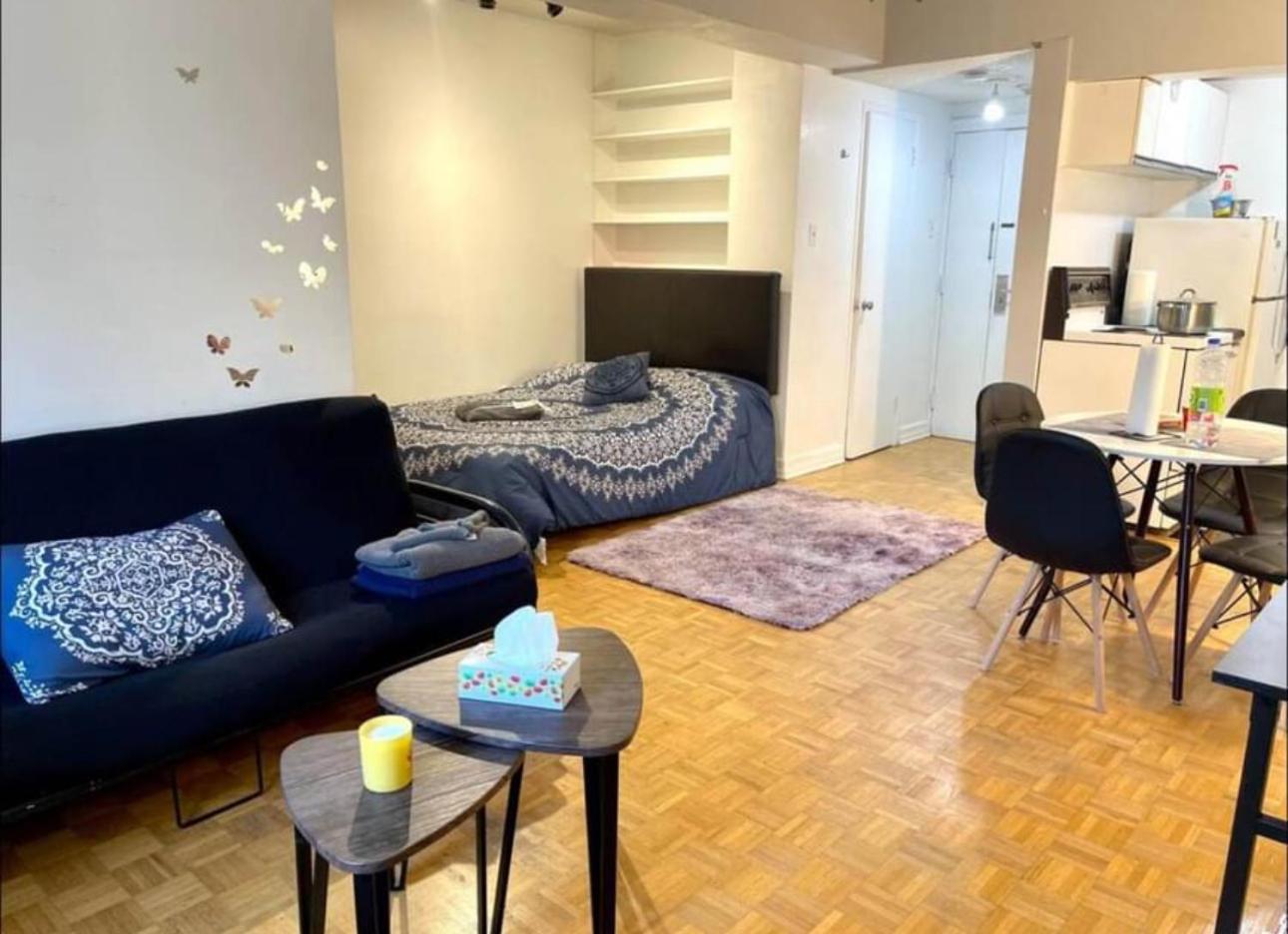 Affordable Cuttie 4 Persons 2 Beds In Downtown Apartment Montreal Bagian luar foto